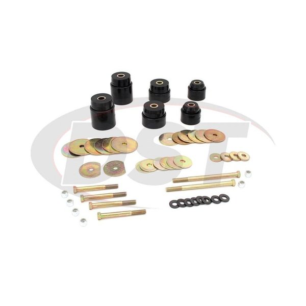 Energy Suspension - 4.4123G BODY MOUNT BUSHING SET :B01M21ED99